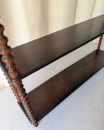 Load image into Gallery viewer, French Antique Bobbin Wall Shelf
