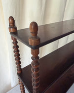 Load image into Gallery viewer, French Antique Bobbin Wall Shelf
