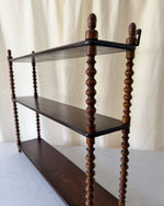 Load image into Gallery viewer, French Antique Bobbin Wall Shelf
