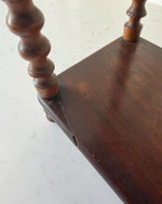 Load image into Gallery viewer, French Vintage Shelf With Spindle Supports

