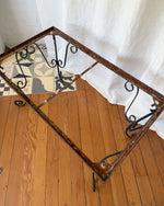 Load image into Gallery viewer, French Antique Marble Top Garden Coffee Table
