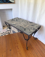 Load image into Gallery viewer, French Antique Marble Top Garden Coffee Table
