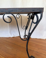 Load image into Gallery viewer, French Antique Marble Top Garden Coffee Table
