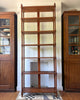 ON HOLD - Very Large Antique Bobbin Shelving Unit