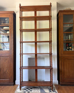 Load image into Gallery viewer, ON HOLD - Very Large Antique Bobbin Shelving Unit
