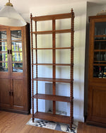Load image into Gallery viewer, ON HOLD - Very Large Antique Bobbin Shelving Unit
