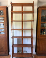 Load image into Gallery viewer, ON HOLD - Very Large Antique Bobbin Shelving Unit
