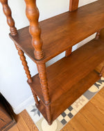 Load image into Gallery viewer, ON HOLD - Very Large Antique Bobbin Shelving Unit

