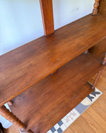 Load image into Gallery viewer, ON HOLD - Very Large Antique Bobbin Shelving Unit
