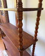 Load image into Gallery viewer, ON HOLD - Very Large Antique Bobbin Shelving Unit
