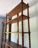 Load image into Gallery viewer, ON HOLD - Very Large Antique Bobbin Shelving Unit
