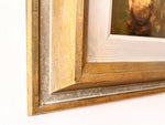 Load image into Gallery viewer, Swedish Oil On Board, Still Life With White Flower, Signed Sigvard Bortz
