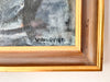 Swedish Oil On Board, Daisies, Signed Gunnel Wahlqvist