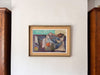 Swedish Oil On Canvas Still Life Painting With Fish, Ingemar Callenberg, Signed