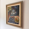 Swedish Oil On Canvas, Still Life With Fruit, Signed Sven Angborn