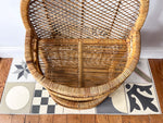 Load image into Gallery viewer, Vintage French Ornate Wicker Shelf
