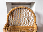 Load image into Gallery viewer, Vintage French Ornate Wicker Shelf
