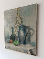 Load image into Gallery viewer, Vintage Belgian Still Life Oil On Canvas Painting
