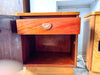 A Pair Of Art Deco Maple Bedside Cabinets