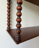 Antique Four Tier Bobbin Wall Shelf