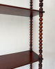 Antique Four Tier Bobbin Wall Shelf