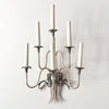 Large Vintage Metal Light Sconce