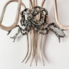 Large Vintage Metal Light Sconce