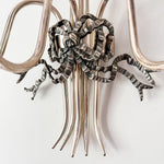 Load image into Gallery viewer, Large Vintage Metal Light Sconce
