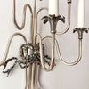 Large Vintage Metal Light Sconce