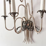 Load image into Gallery viewer, Large Vintage Metal Light Sconce
