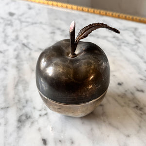 Vintage Apple Trinket Container