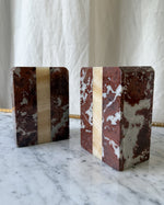 Load image into Gallery viewer, A Pair Of Vintage Marble Bookends
