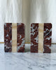 A Pair Of Vintage Marble Bookends