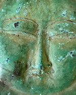 Load image into Gallery viewer, Vintage Verdigris Green Sun Ornament
