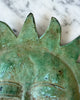 Vintage Verdigris Green Sun Ornament