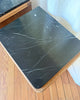 A Pair Of Continental Art Deco Bedside Cabinets With Marble Tops