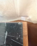 Load image into Gallery viewer, A Pair Of Continental Art Deco Bedside Cabinets With Marble Tops
