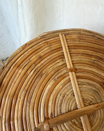 Load image into Gallery viewer, Gabriella Crespi Style Pencil Reed And Brass Umbrella Stand
