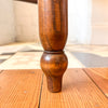 A Set Of Four French Vintage Rush Stools