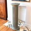 Vintage Continental Pencil Reed Pedestal