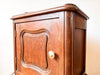 A Pair Of French Antique Bedside Cabinets With Marble Tops
