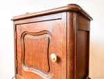 Load image into Gallery viewer, A Pair Of French Antique Bedside Cabinets With Marble Tops
