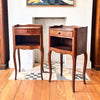 A Pair Of Vintage French Bedside Cabinets