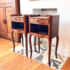 A Pair Of Vintage French Bedside Cabinets