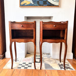Load image into Gallery viewer, A Pair Of Vintage French Bedside Cabinets
