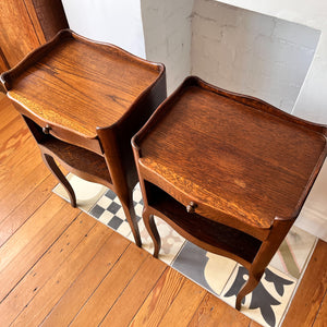 A Pair Of Vintage French Bedside Cabinets