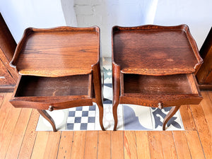 A Pair Of Vintage French Bedside Cabinets