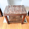 Vintage Continental Marble Side Table