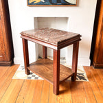 Load image into Gallery viewer, Vintage Continental Marble Side Table
