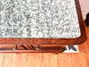 A Pair Of Vintage Bedside Cabinets With Marble Tops